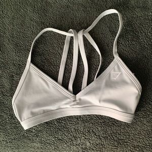 GYMSHARK Minimal Sports Bra- Light Grey BRAND NEW